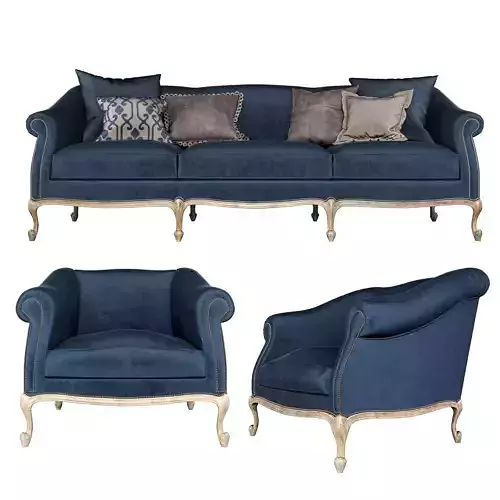 Galimberti Nino Pigrone Sofa and Chair
