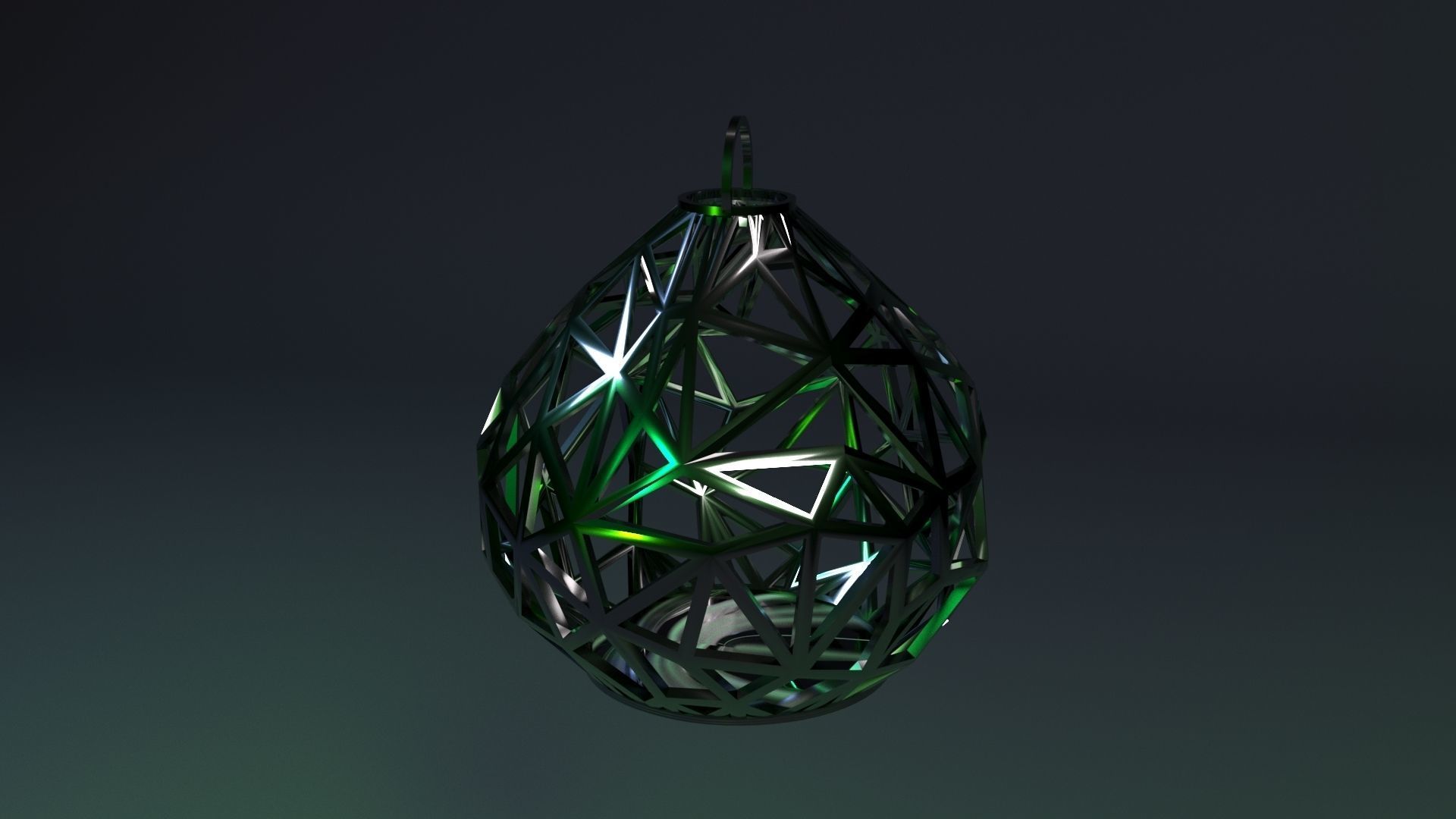 christmas ball 3D print model_4