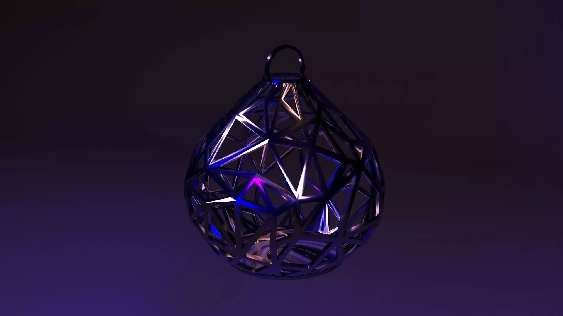 christmas ball 3D print model_0