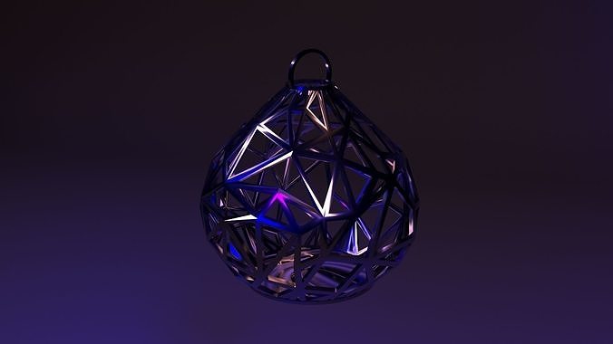 christmas ball 3D print model