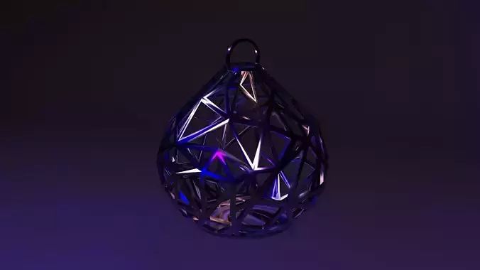christmas ball 3D print model