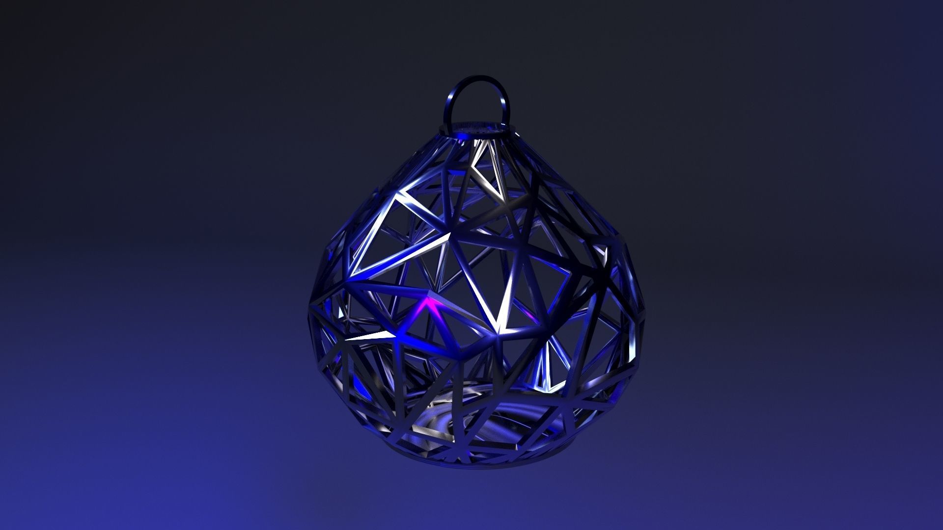 christmas ball 3D print model_5