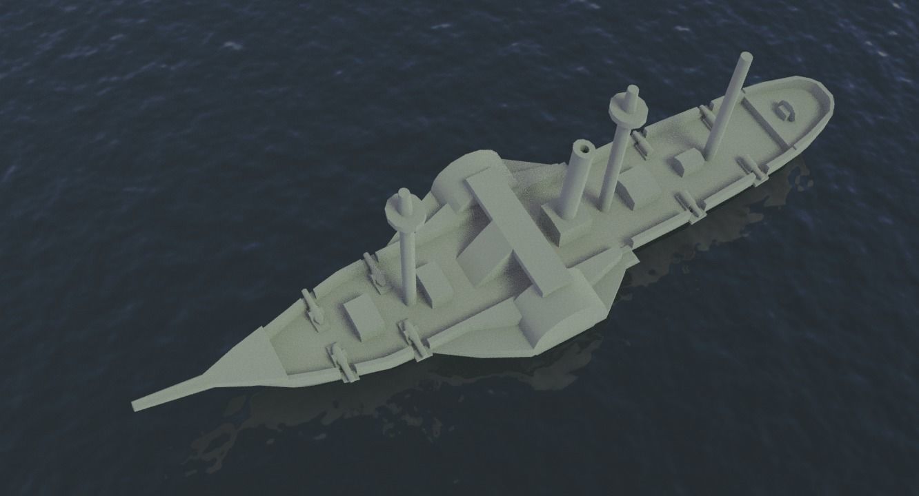 Paraguayan Steam Marques de Olinda 3D print model_22