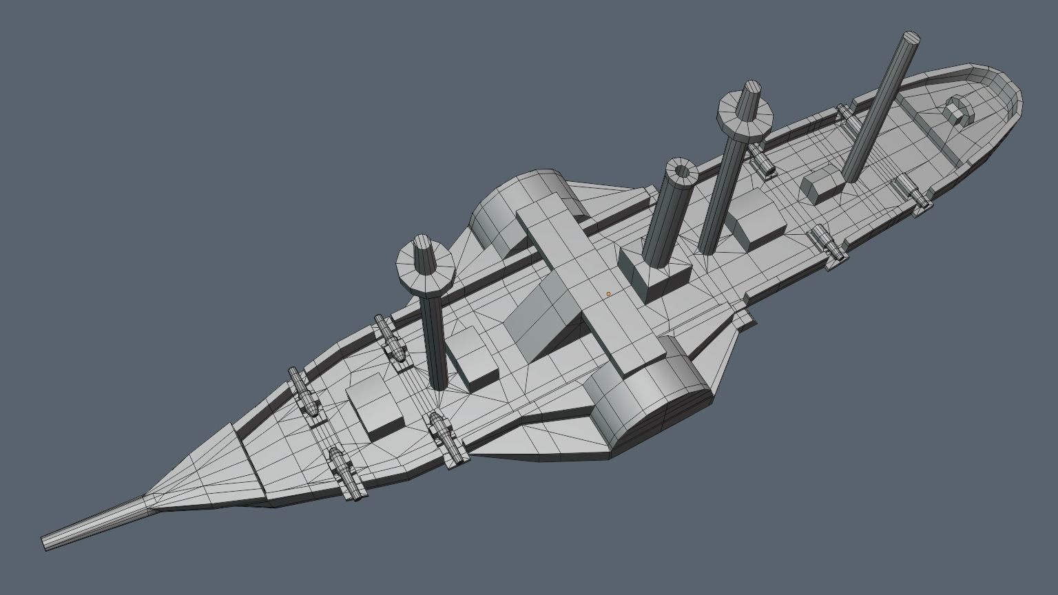 Paraguayan Steam Marques de Olinda 3D print model_14