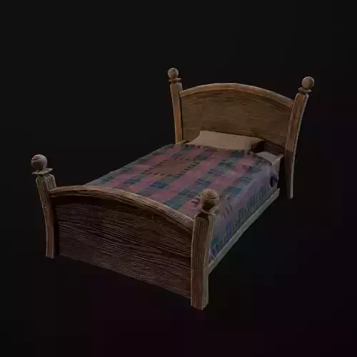 Stylized bed