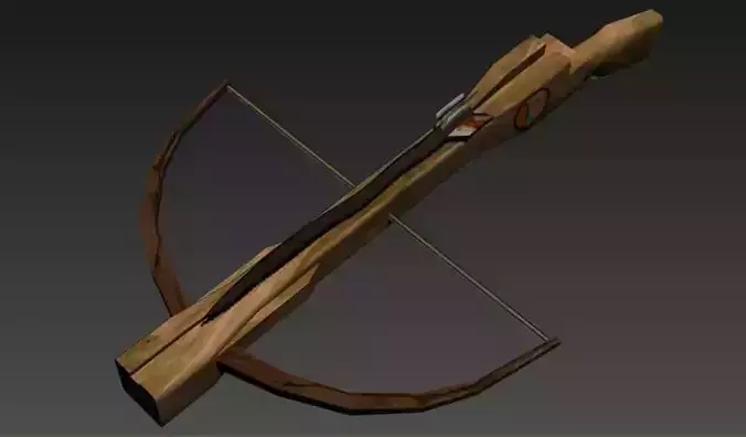 3D Medieval Crossbow