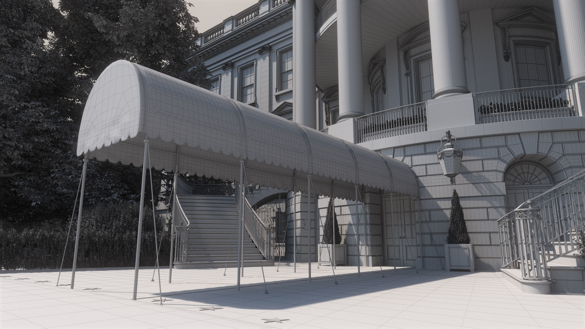 The White House Ultimate Edition 3D model_76