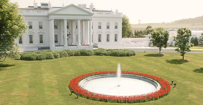 The White House Ultimate Edition 3D model 5