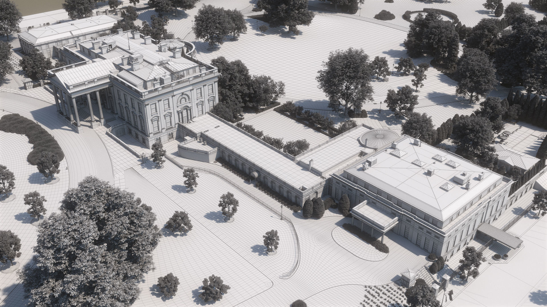 The White House Ultimate Edition 3D model_98
