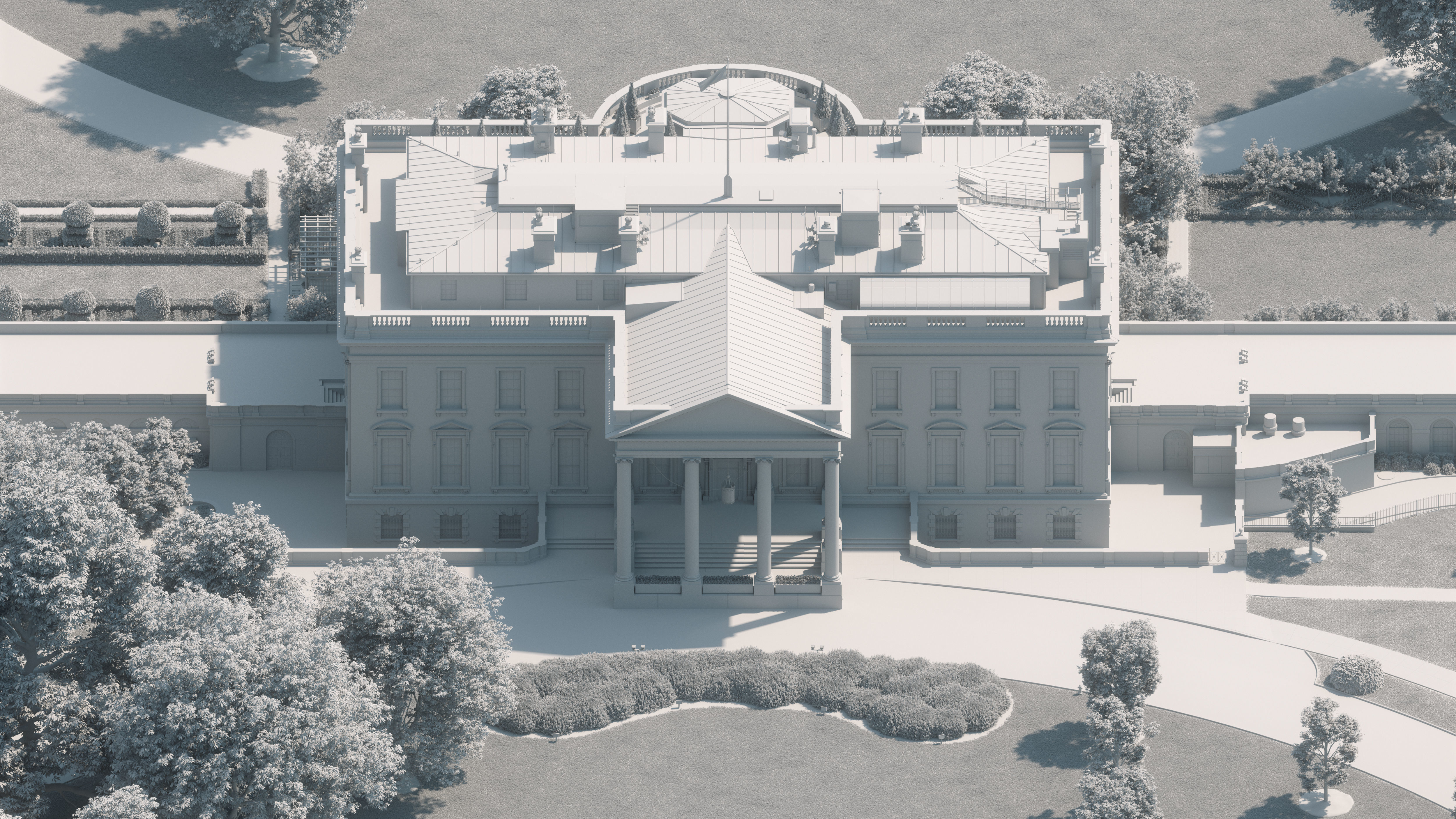 The White House Ultimate Edition 3D model_55
