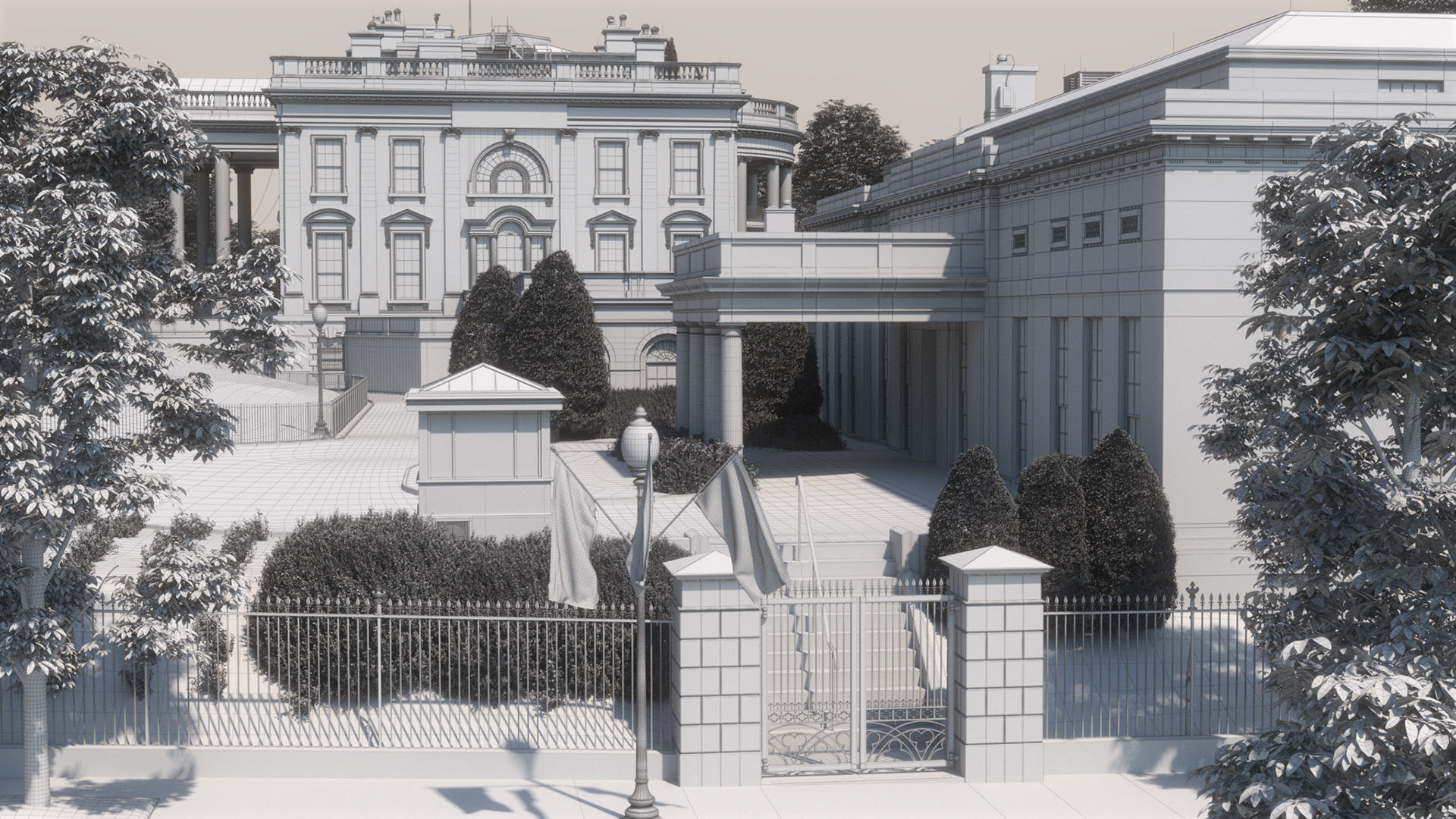 The White House Ultimate Edition 3D model_103