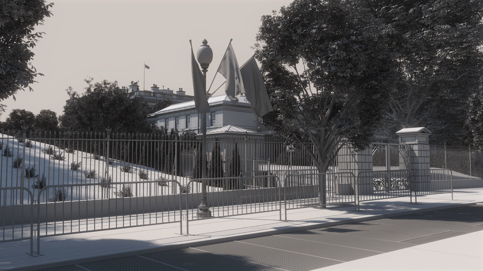 The White House Ultimate Edition 3D model_100