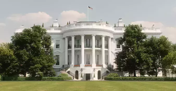 The White House Ultimate Edition 3D model