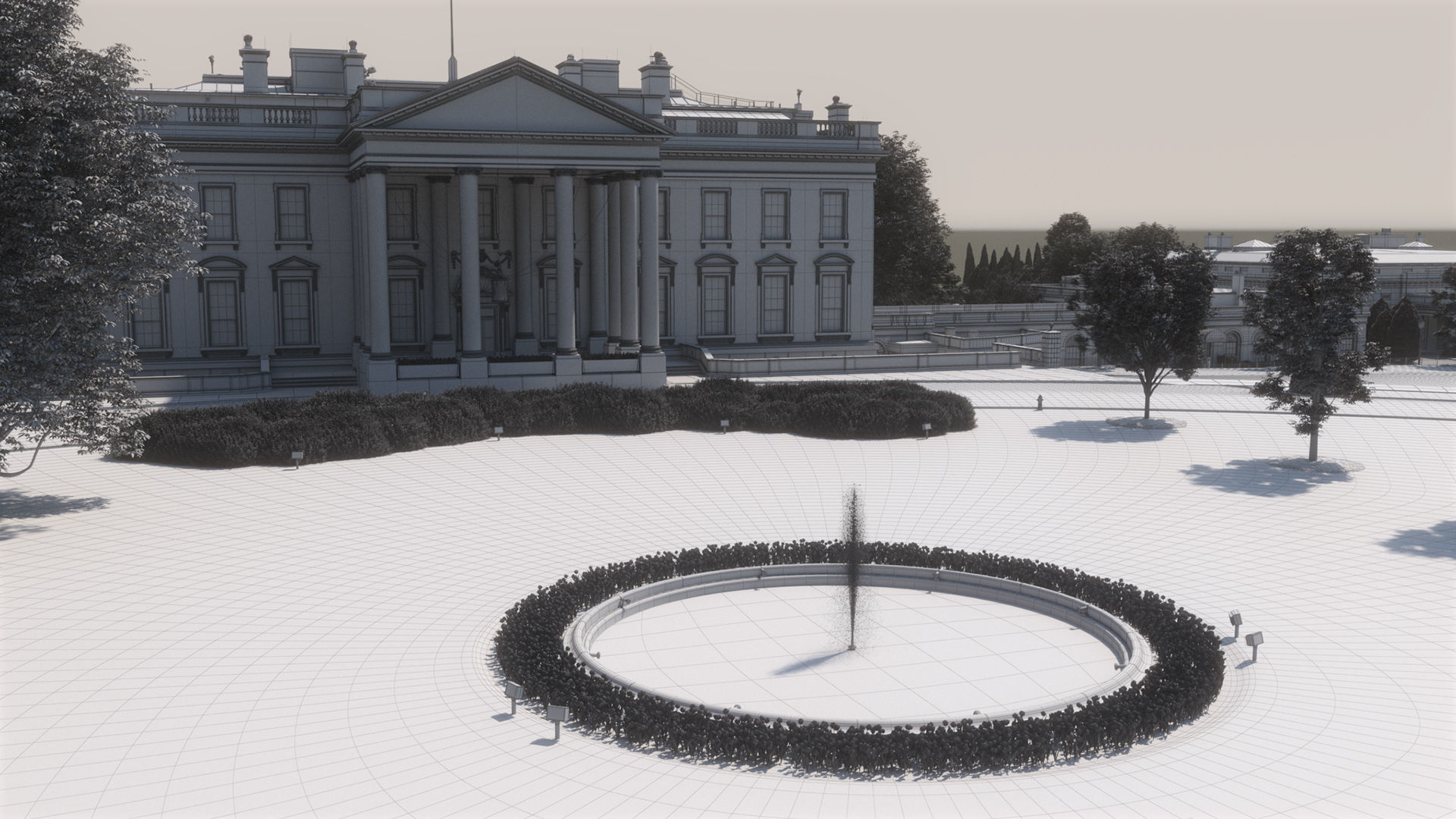 The White House Ultimate Edition 3D model_106