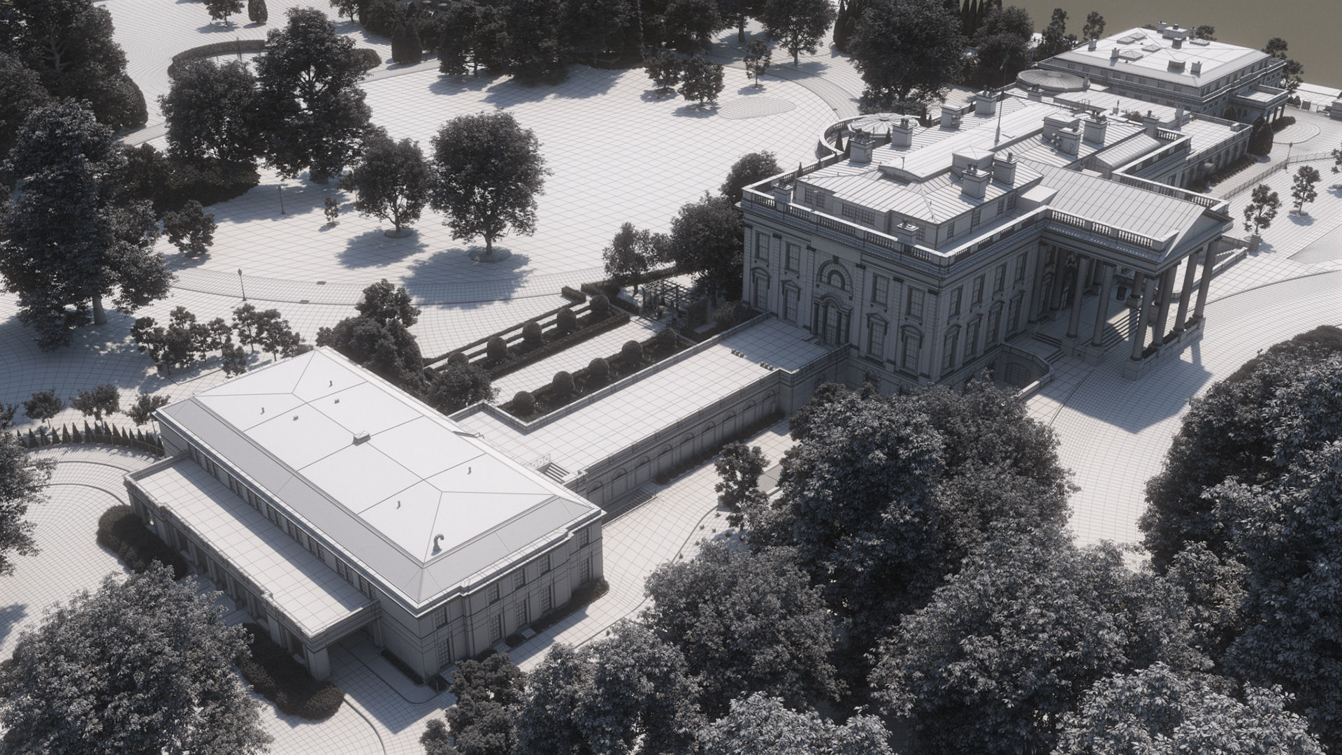 The White House Ultimate Edition 3D model_91