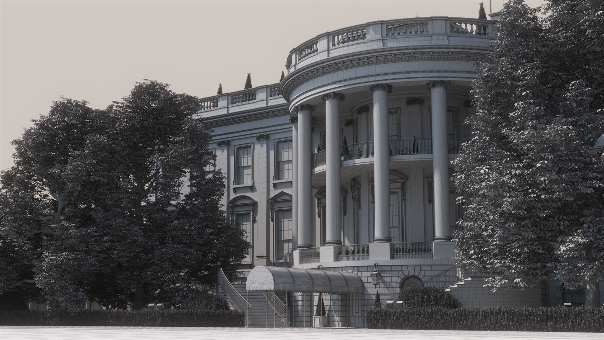 The White House Ultimate Edition 3D model_72