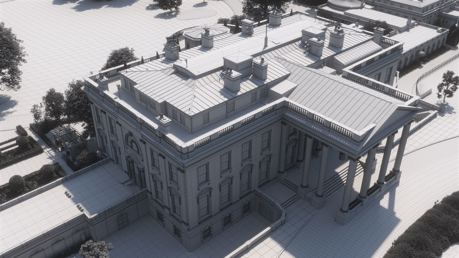 The White House Ultimate Edition 3D model_59