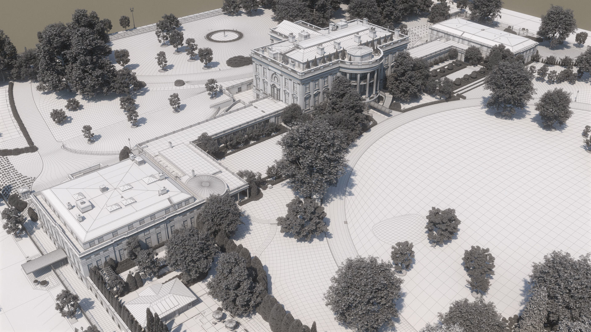 The White House Ultimate Edition 3D model_96