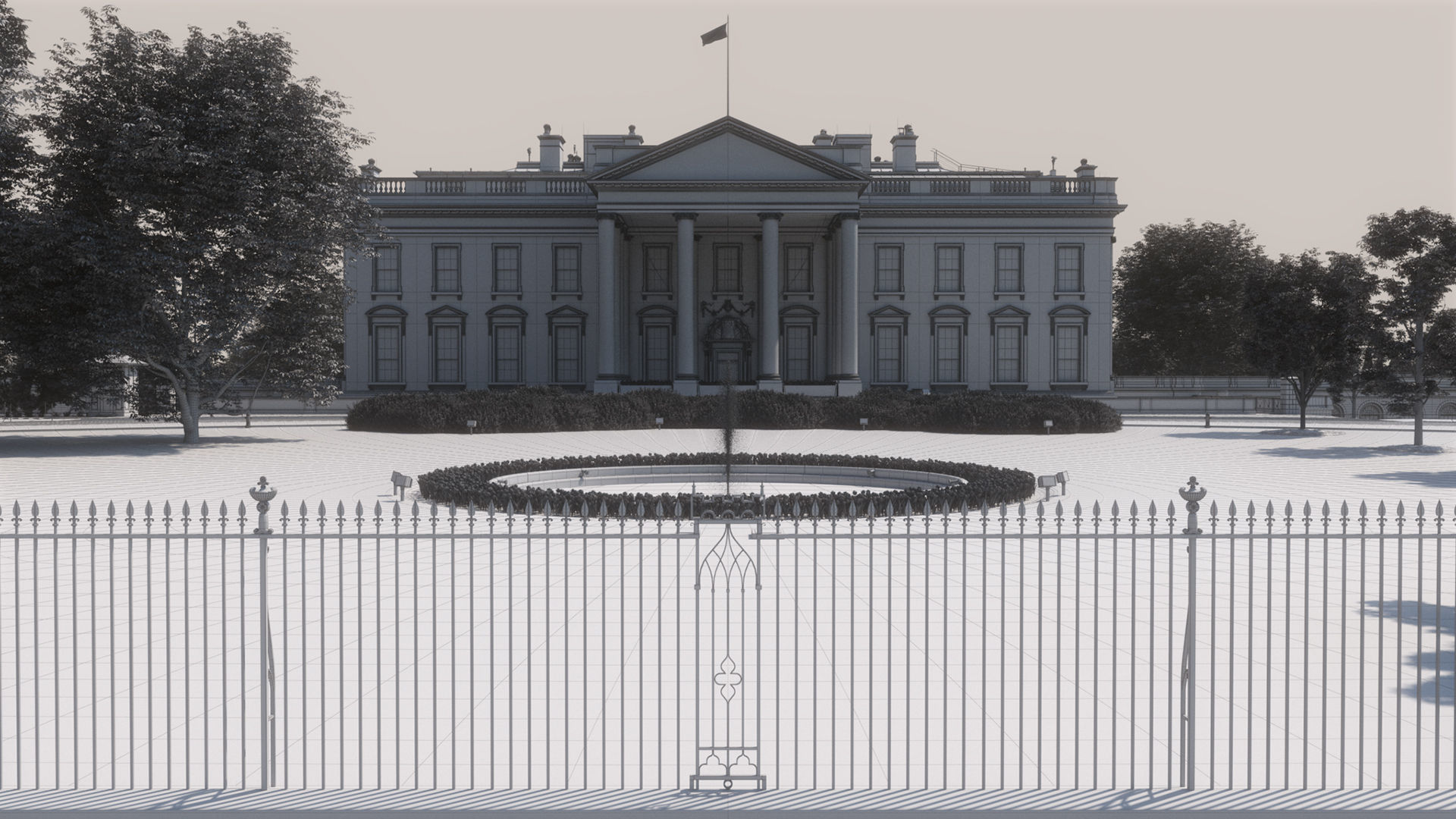The White House Ultimate Edition 3D model_104