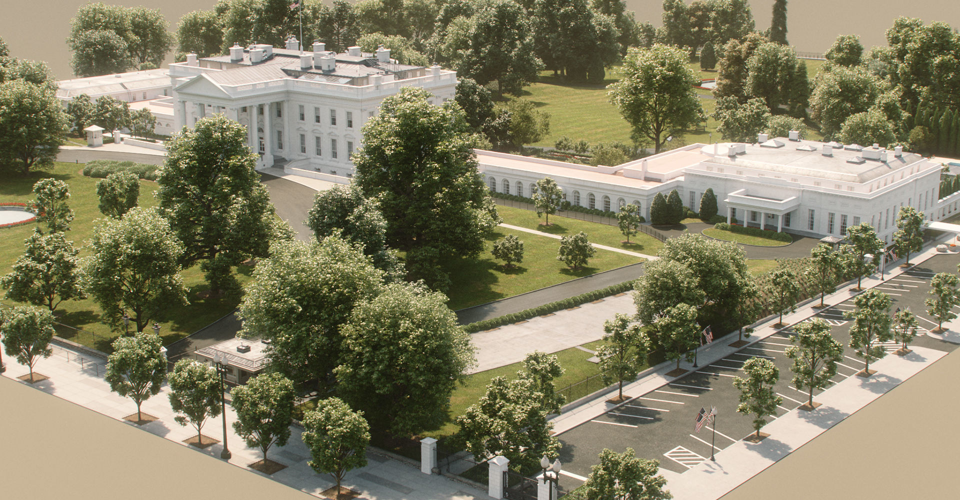 The White House Ultimate Edition 3D model_10