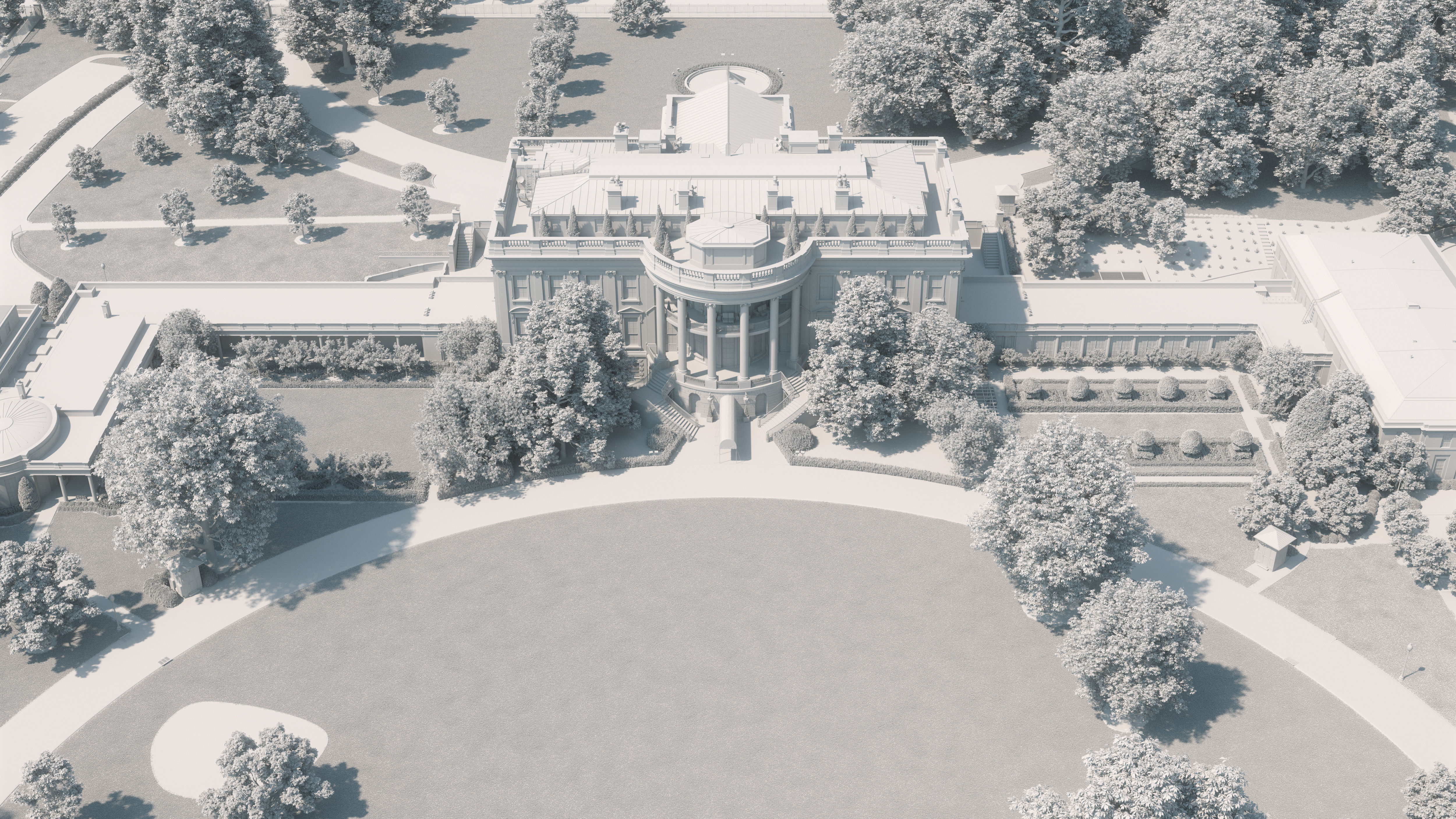 The White House Ultimate Edition 3D model_58