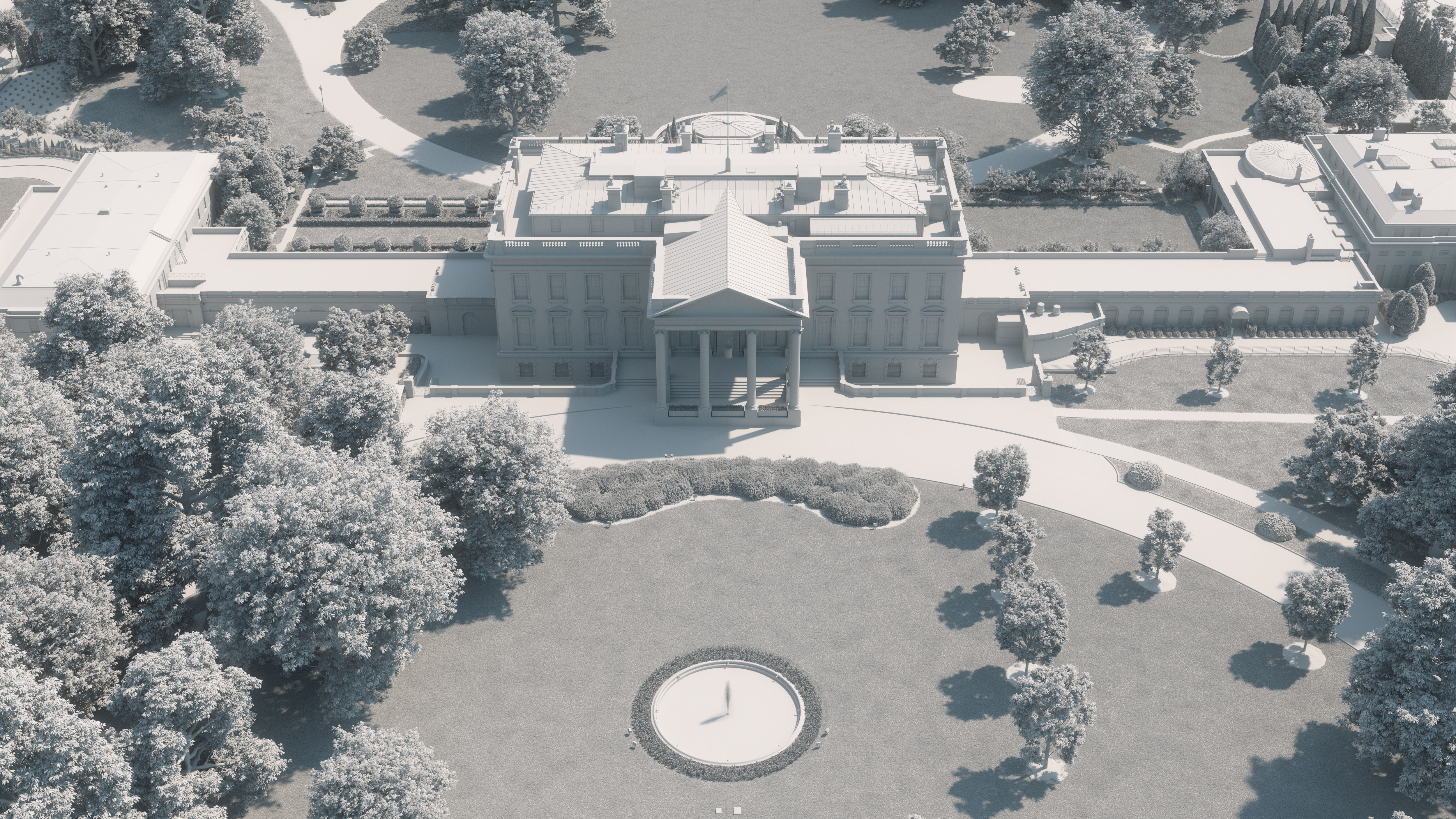 The White House Ultimate Edition 3D model_56