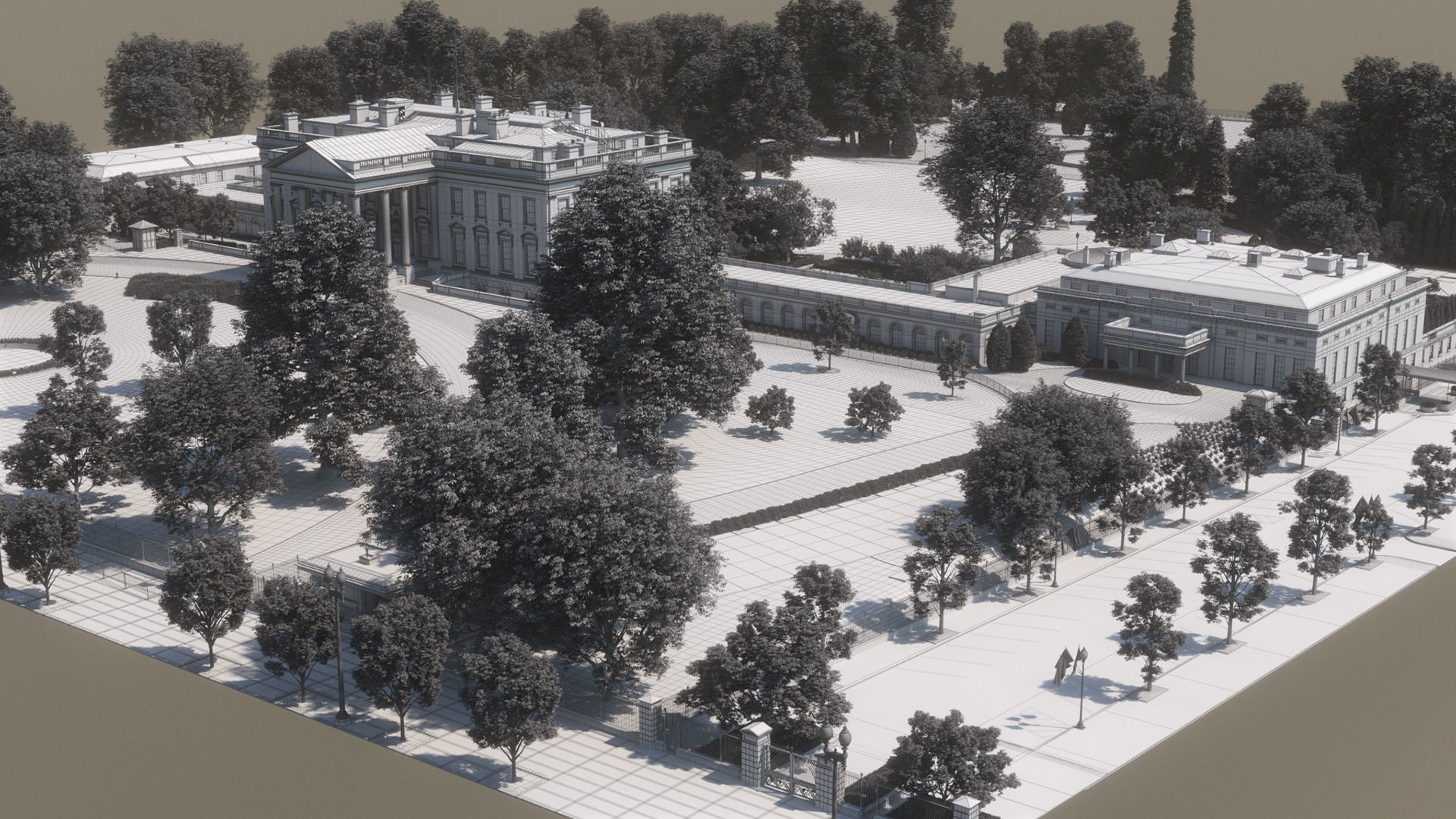 The White House Ultimate Edition 3D model_78