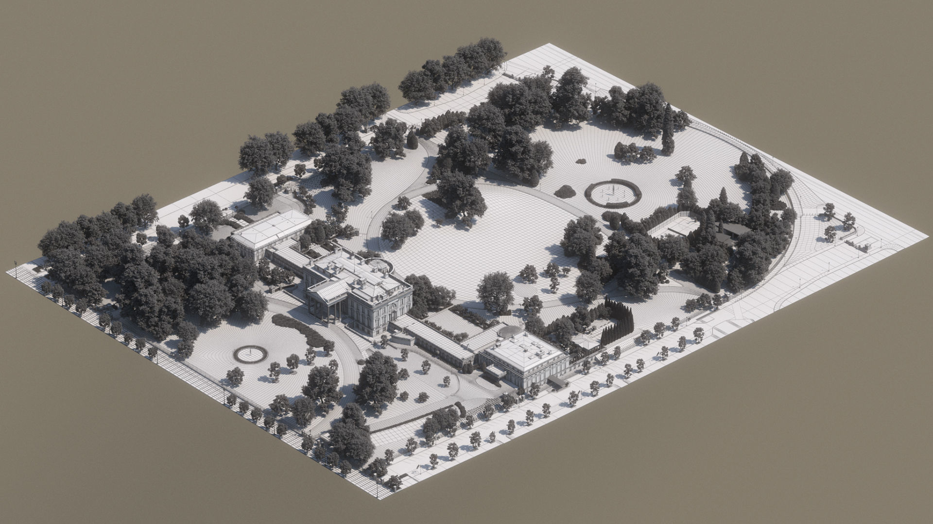 The White House Ultimate Edition 3D model_71