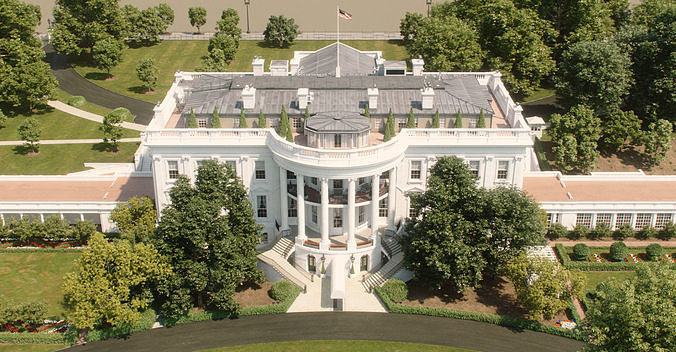 The White House Ultimate Edition 3D model 3