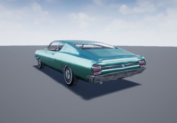 Ford Torino 3D model_12