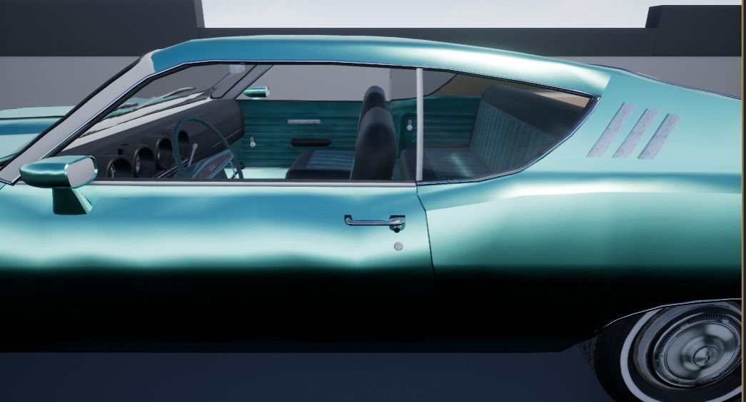 Ford Torino 3D model_11