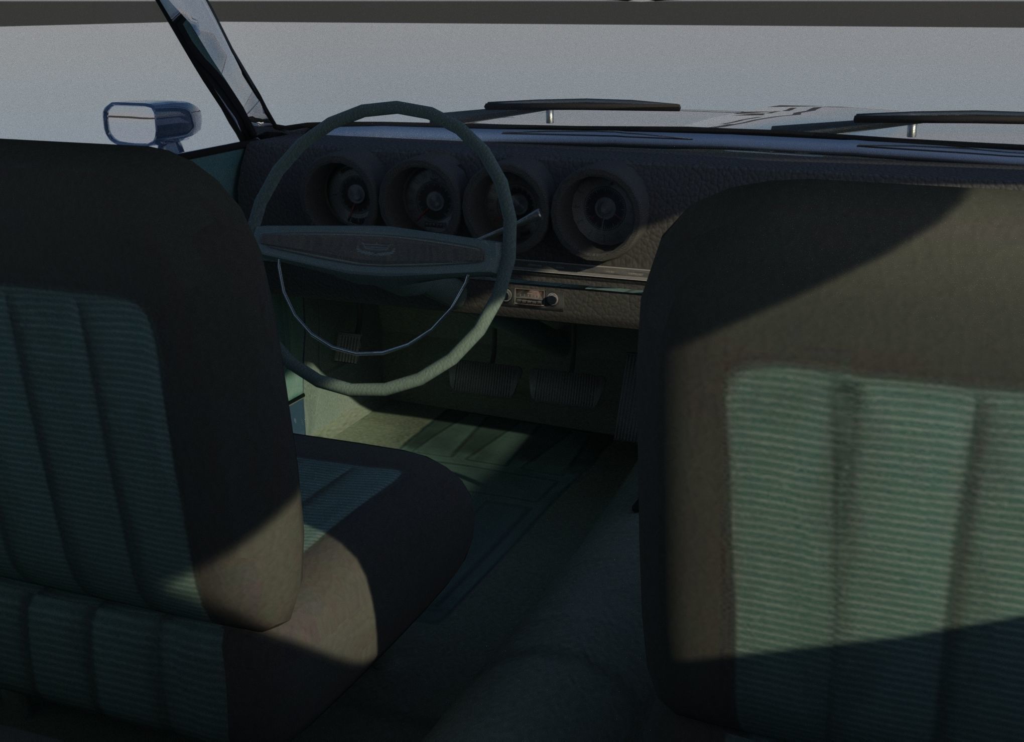 Ford Torino 3D model_3