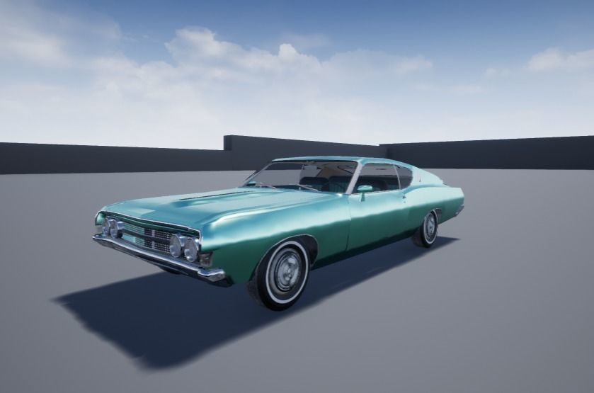Ford Torino 3D model_7