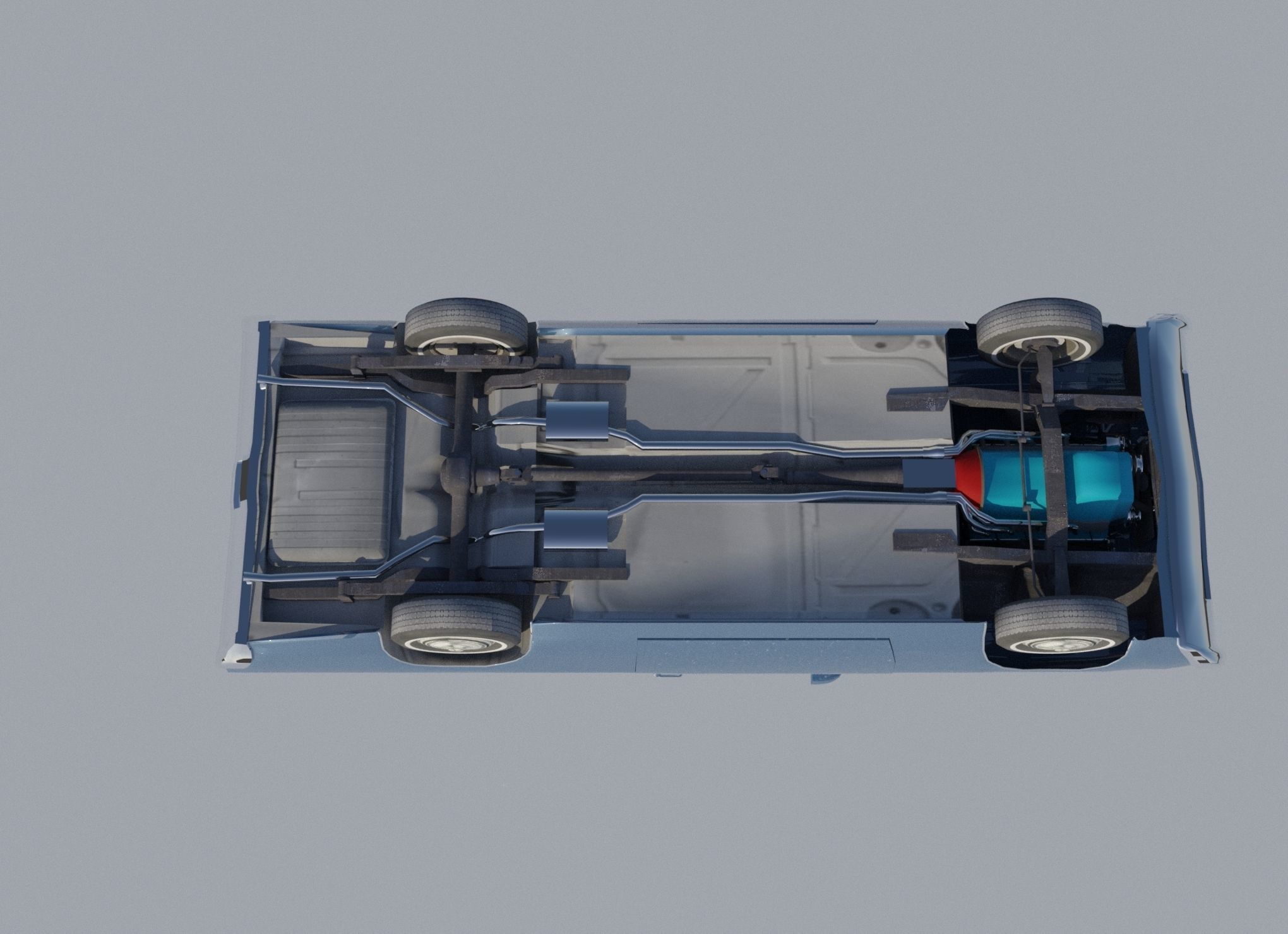 Ford Torino 3D model_4