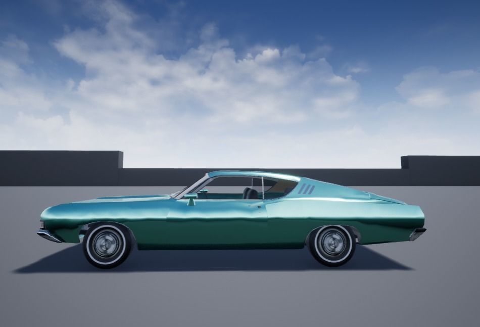 Ford Torino 3D model_9