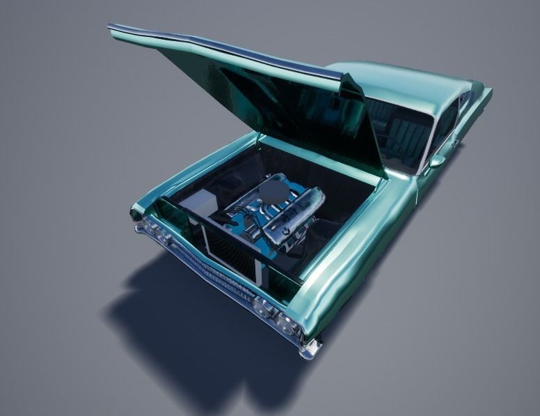 Ford Torino 3D model_14