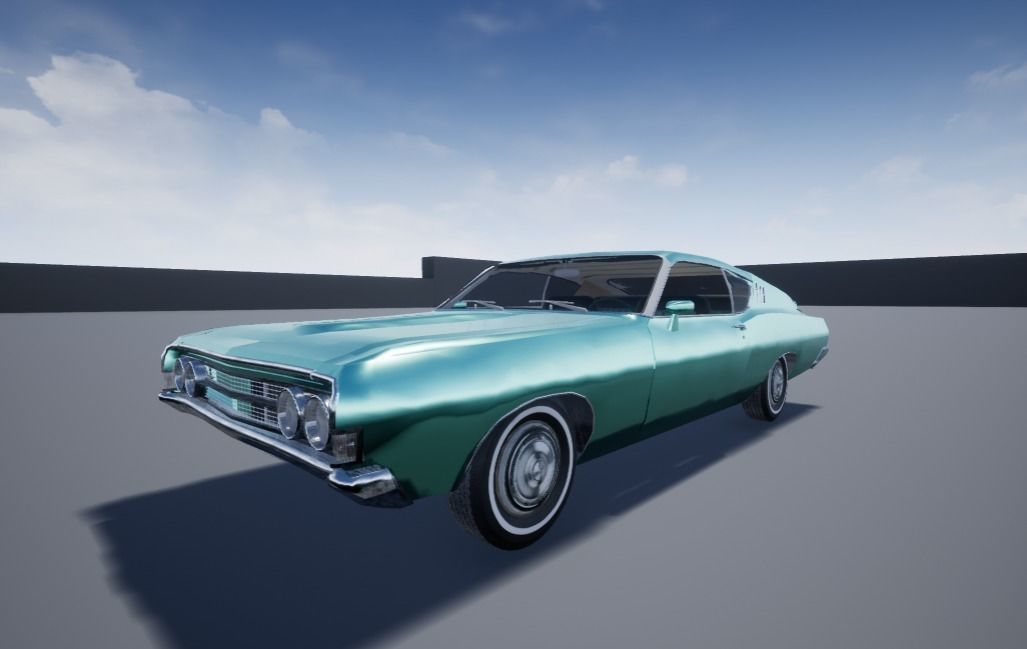 Ford Torino 3D model_15