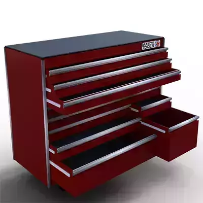 Professional Rolling Tool Box 3D model