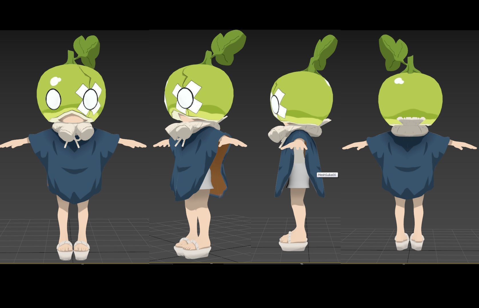 Suika Dr Stone 3D model_1