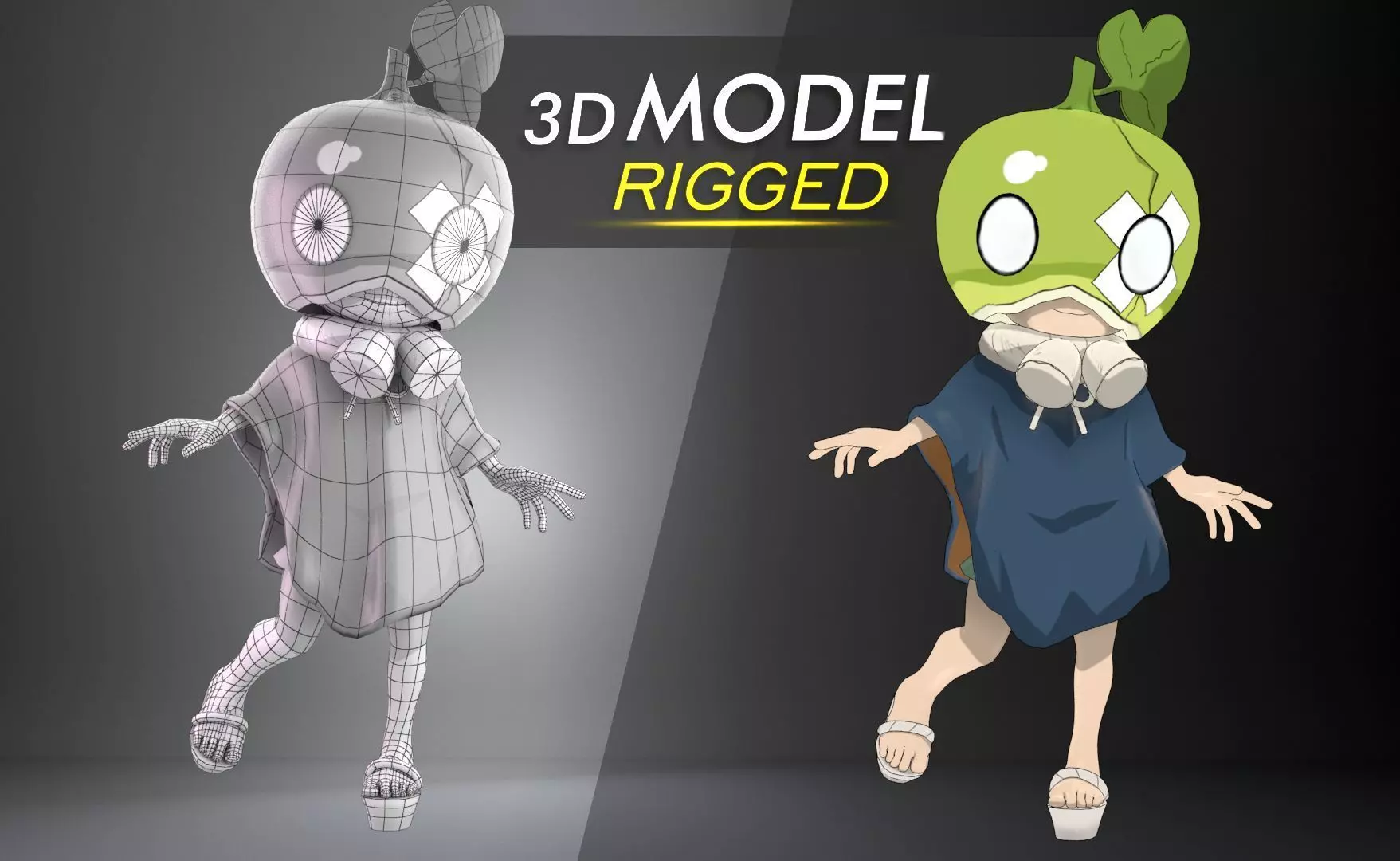 Suika Dr Stone 3D model_0