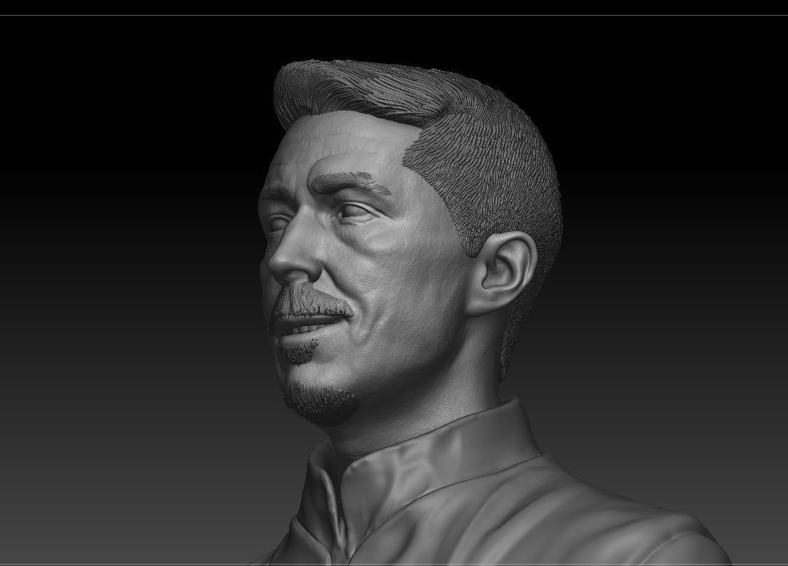 Aidan Gillen - Littlefinger Petyr Baelish - Game of Thrones 3D print model_5