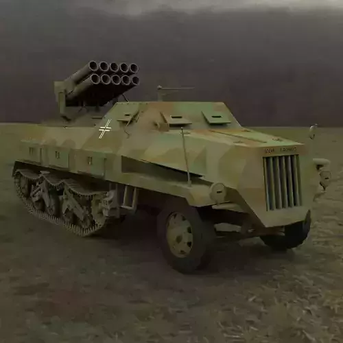 Panzerwerfer 42 3D model
