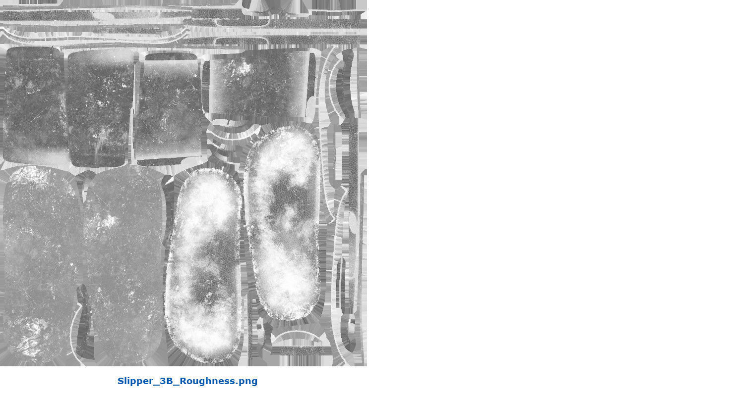 Slipper 3B Low-poly 3D model_12