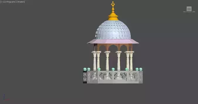 Classic Dome Free 3D model