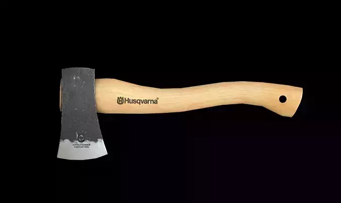 Axe 01 Low-poly 3D model