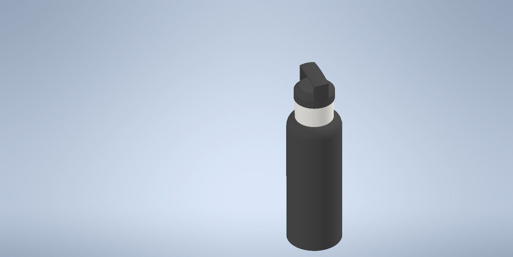 Bottle pen 3D model_1