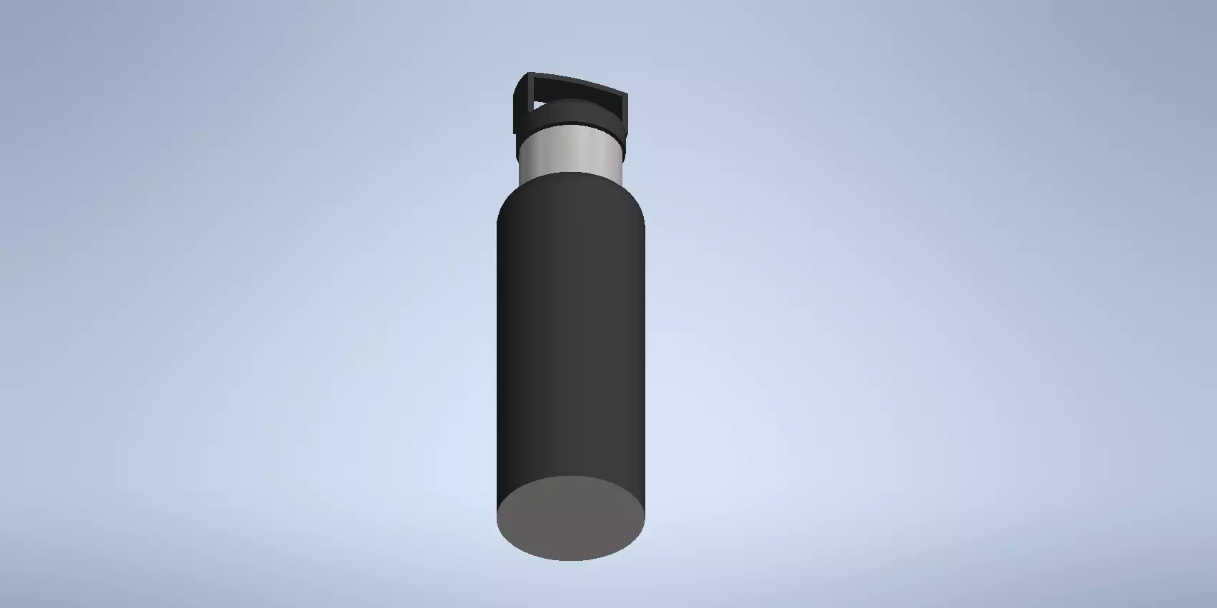 Bottle pen 3D model_0