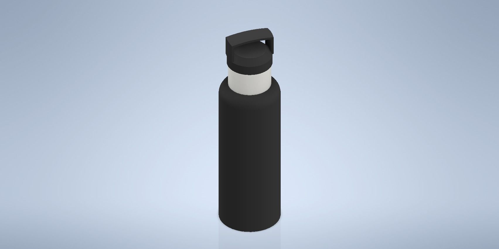 Bottle pen 3D model_3