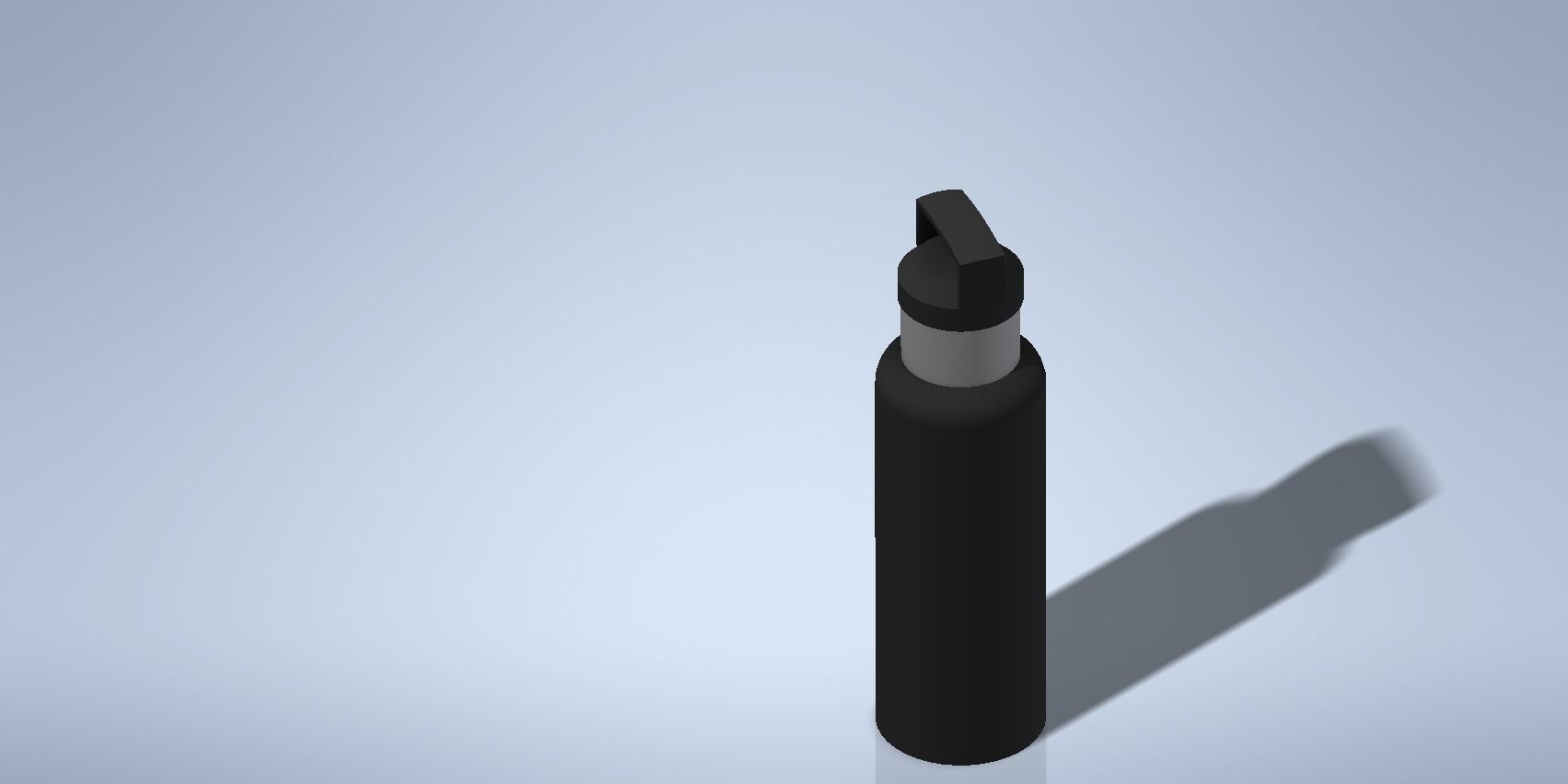 Bottle pen 3D model_2