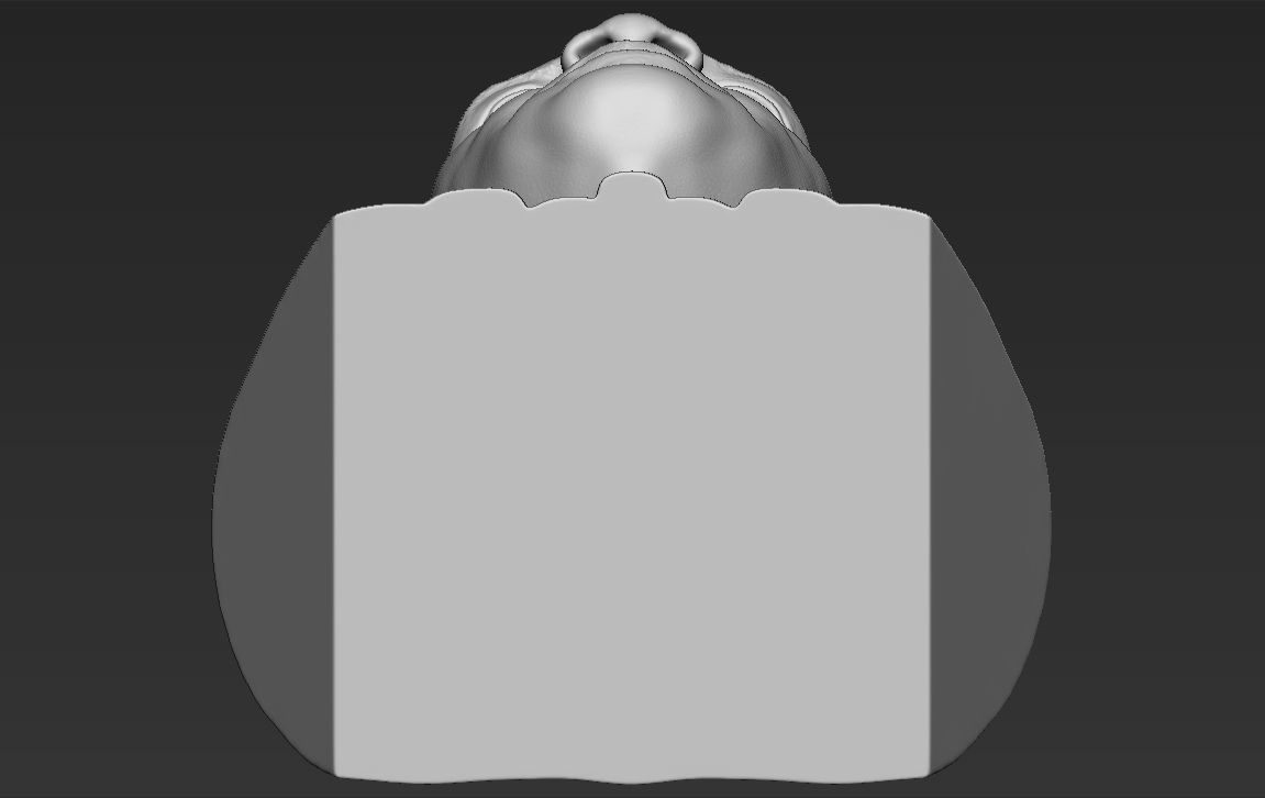 Samuel L Jackson bust 3D printing ready stl obj formats 3D print model_22